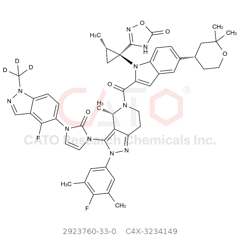 CAS No.:2923760-33-0,Orforglipron-d3
