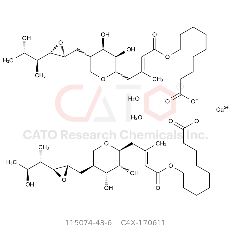 CAS No.:115074-43-6,Mupirocin Calcium Dihydrate