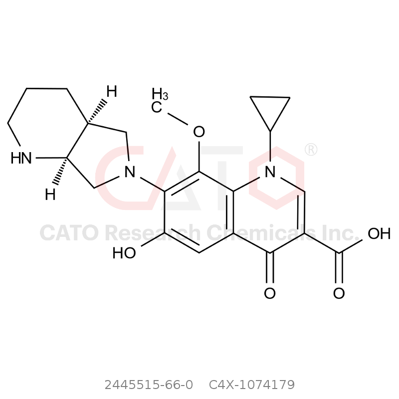 CAS No.:2445515-66-0,Moxifloxacin impurity 79