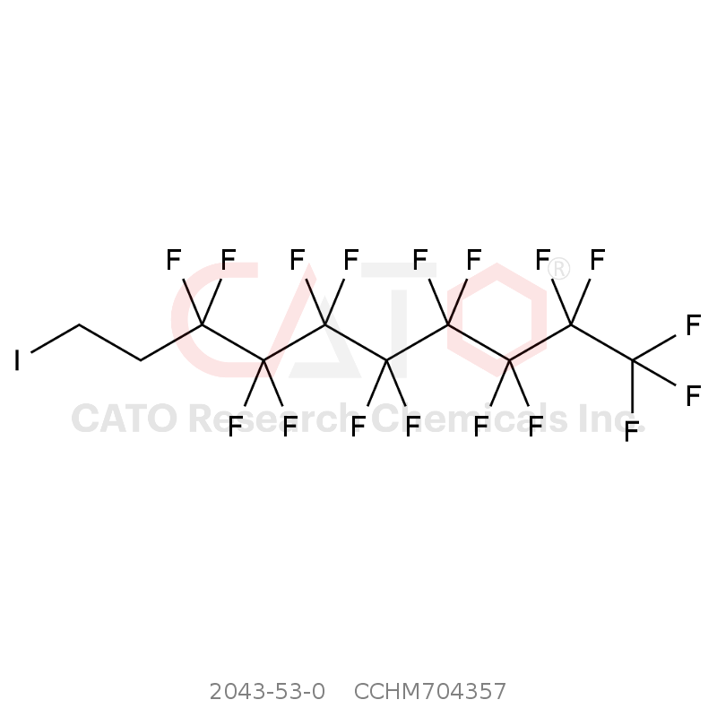 CAS No.:2043-53-0,1H,1H,2H,2H-Heptadecafluorodecyl Iodide