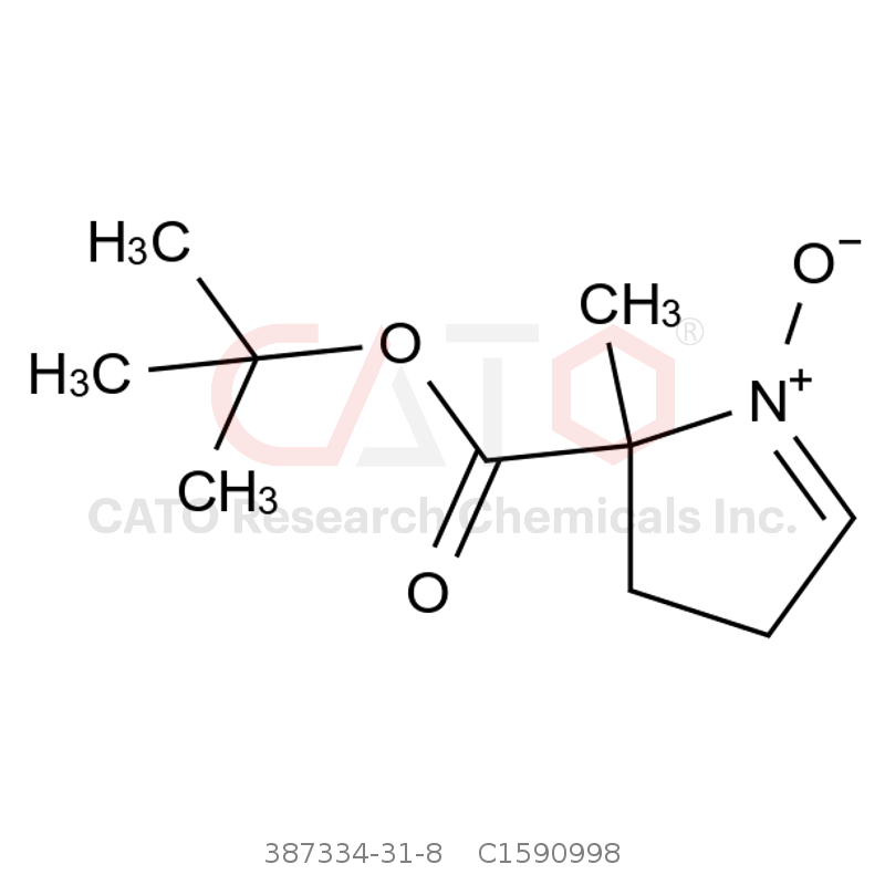 CAS No.:387334-31-8,2-(tert-Butoxycarbonyl)-2-methyl-3,4-dihydro-2H-pyrrole 1-oxide