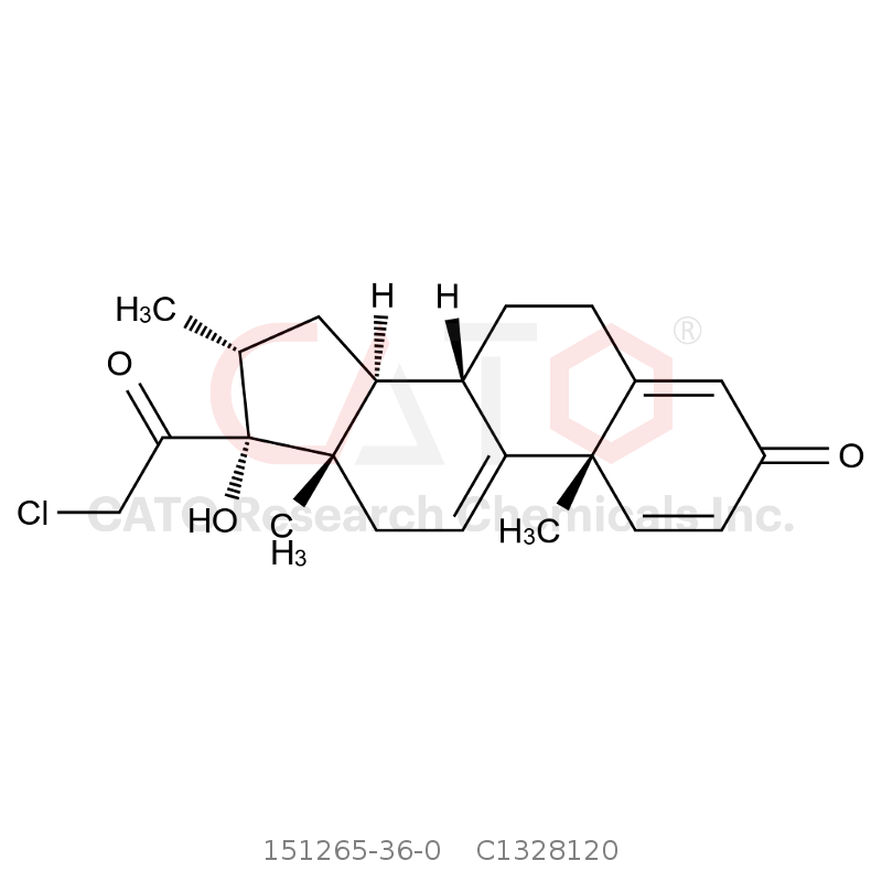 CAS No.:151265-36-0,Mometasone Impurity N1