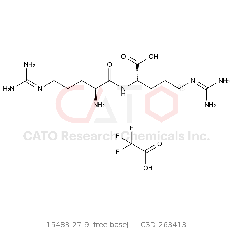 CAS No.:15483-27-9（free base）,Arginylarginine TFA