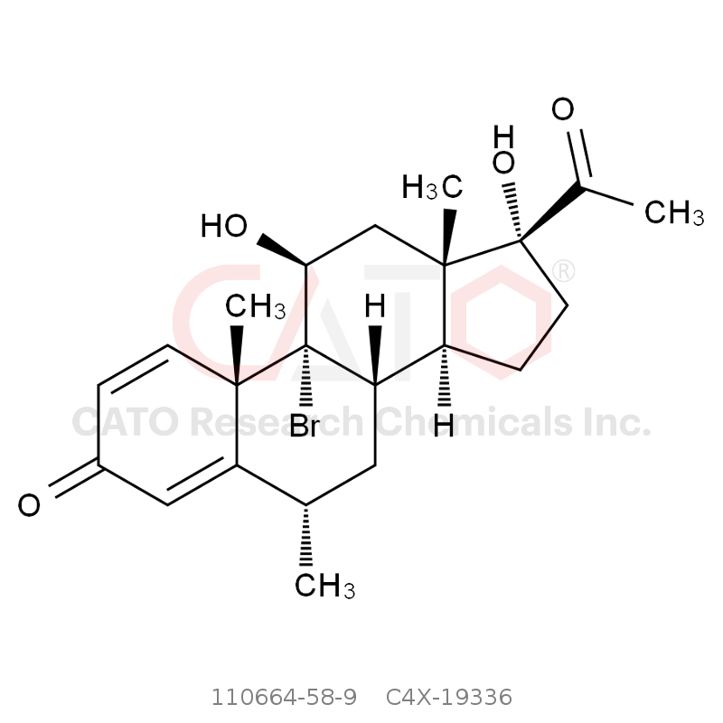 CAS No.:110664-58-9,Fluorometholone Impurity 6