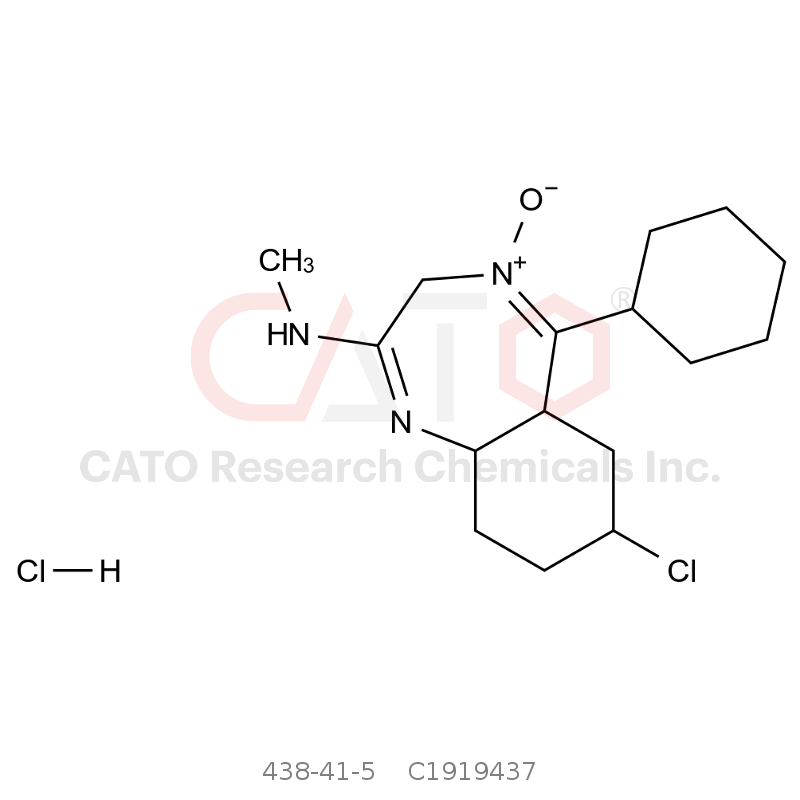 CAS No.:438-41-5,氯氮卓 盐酸盐
