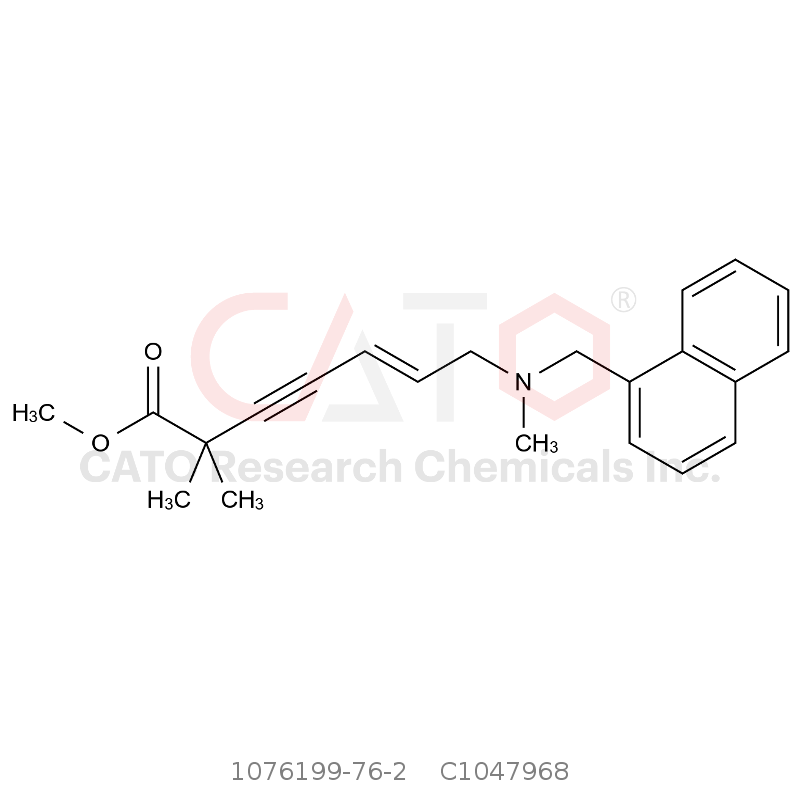 CAS No.:1076199-76-2,特比萘芬羧酸甲酯