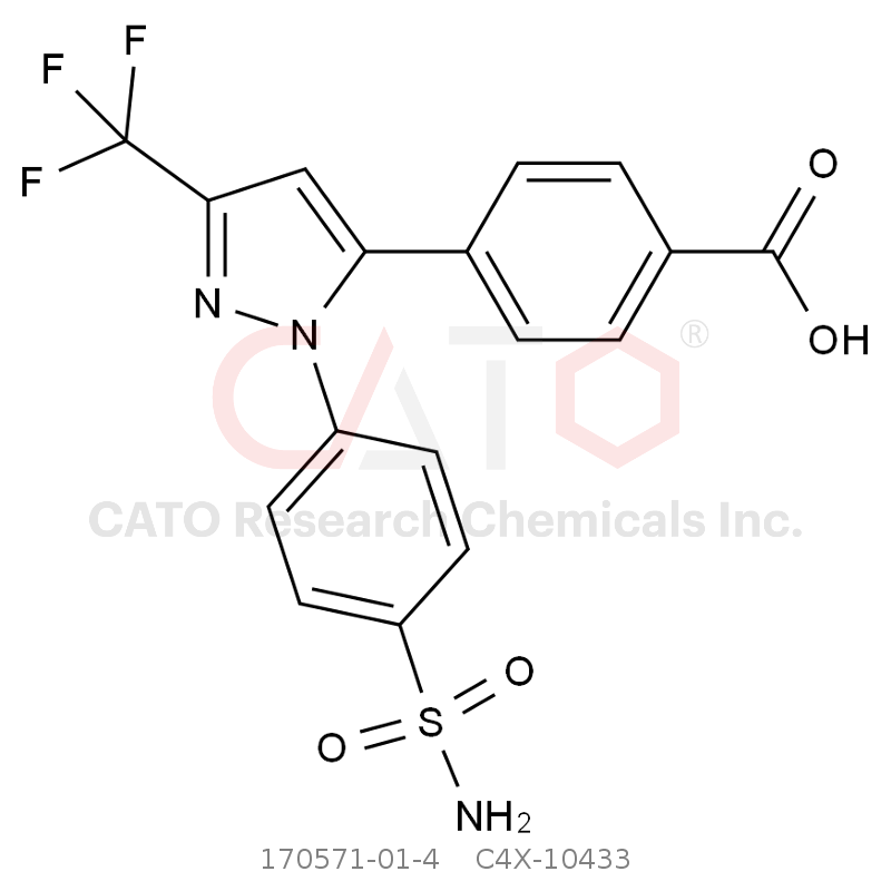 CAS No.:170571-01-4,Celecoxib Impurity 3(Celecoxib Carboxylic Acid)
