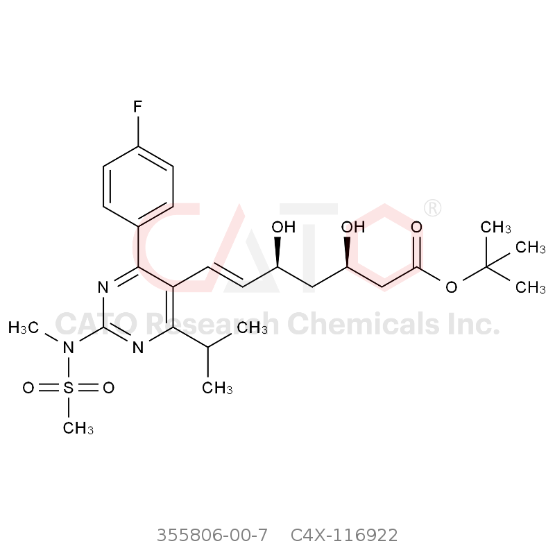 CAS No.:355806-00-7,Rosuvastatin Impurity 22