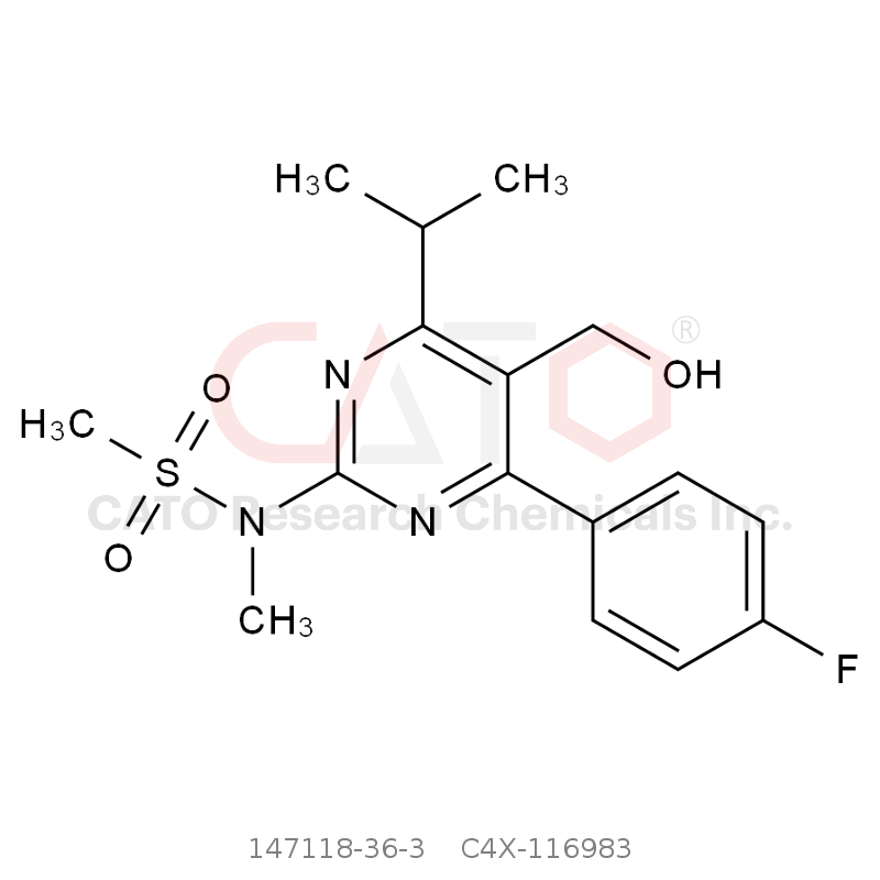 CAS No.:147118-36-3,Rosuvastatin Impurity 83