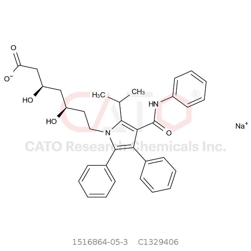 CAS No.:1516864-05-3,阿托伐他汀EP杂质A 钠盐