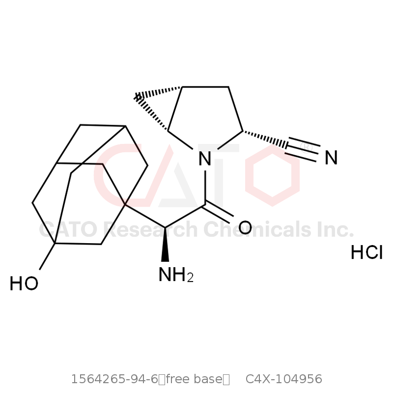 CAS No.:1564265-94-6（free base）,沙格列汀杂质56
