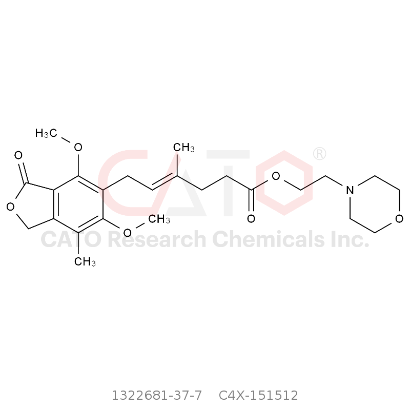 CAS No.:1322681-37-7,霉酚酸酯EP杂质D