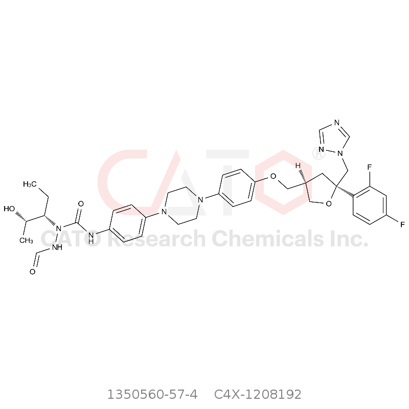 CAS No.:1350560-57-4,Posaconazole Formylurea Analogue