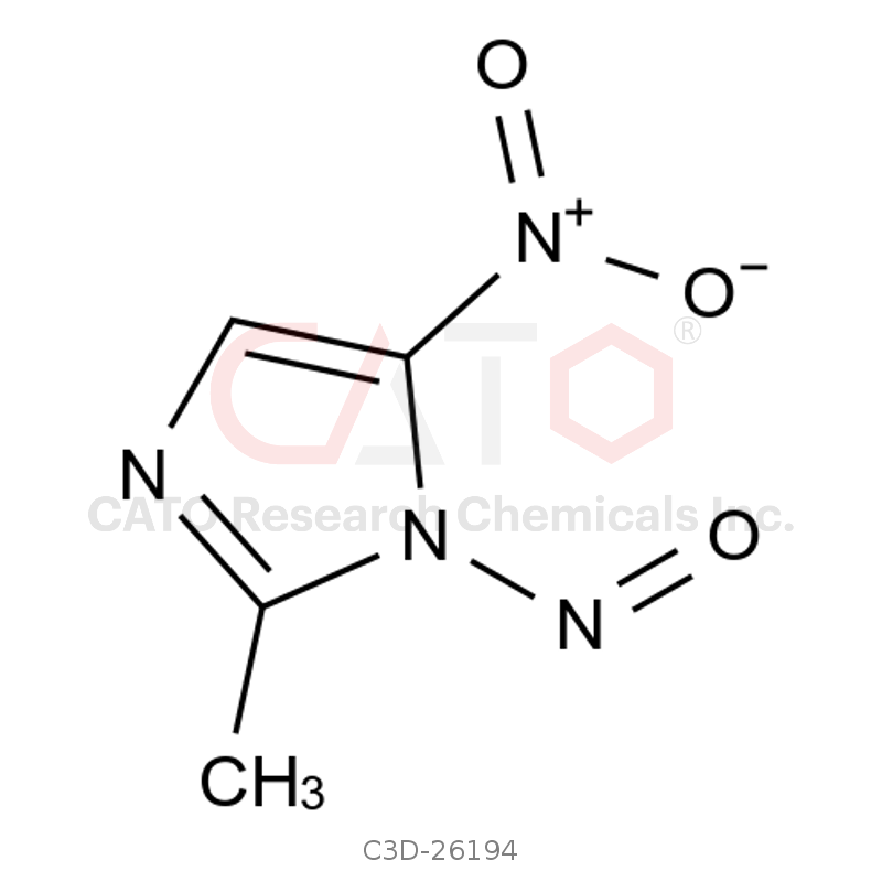 2-Methyl-5-nitro-1-nitroso-1H-imidazole
