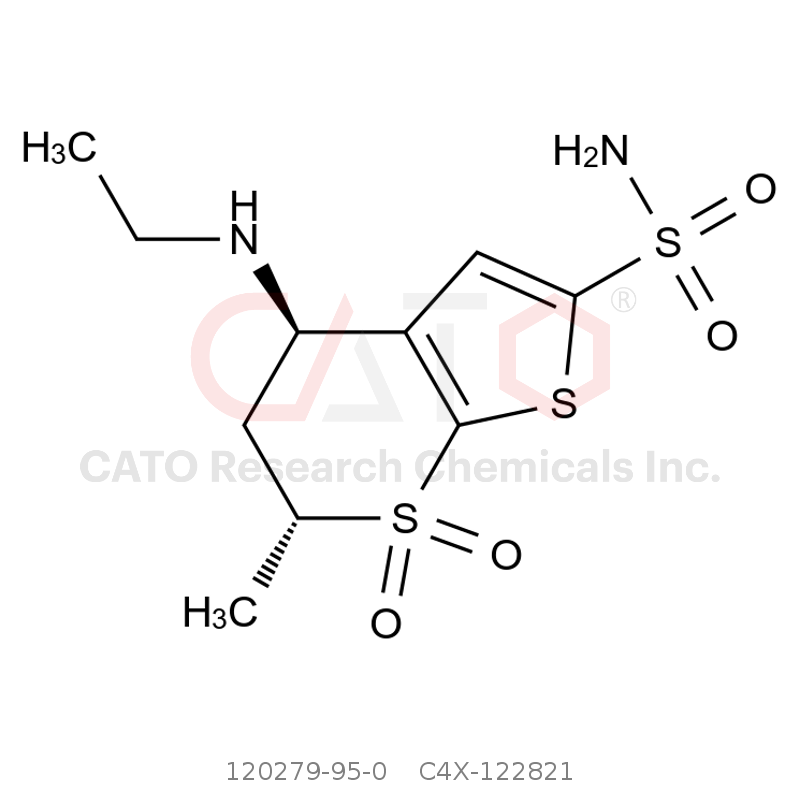 CAS No.:120279-95-0,Dorzolamide EP Impurity A