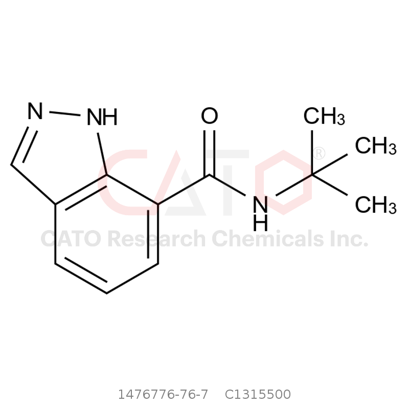 CAS No.:1476776-76-7,N-(叔丁基)-1H-吲唑-7-甲酰胺