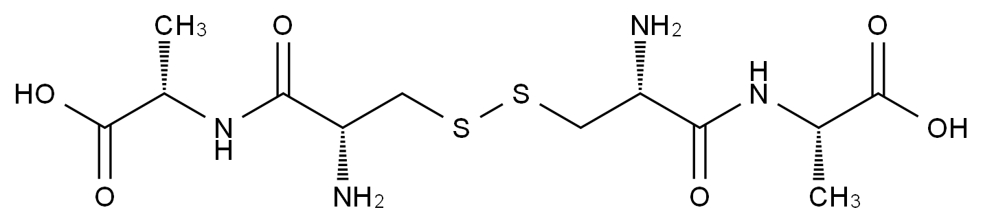 CAS No.:20898-21-9,(H-半胱氨酸-丙氨酸-OH)?
(Disulfide bond)