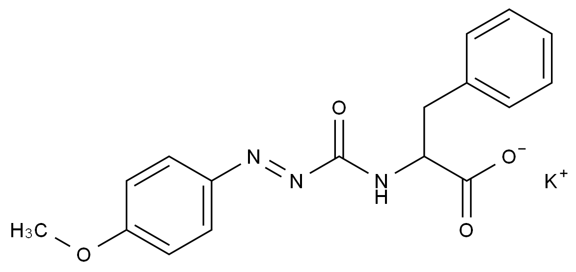 CAS No.:396717-86-5,N-(4-Methoxyphenylazoformyl)-苯丙氨酸-OH · potassium盐