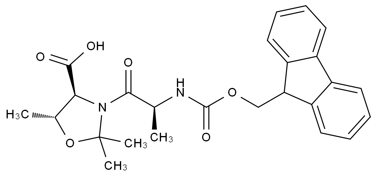 CAS No.:252554-79-3,Fmoc-丙氨酸-苏氨酸(Psi(Me,Me)pro)-OH