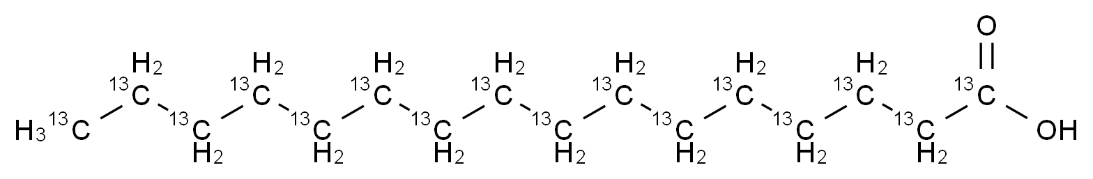 CAS No.:56599-85-0,棕榈酸-13C16