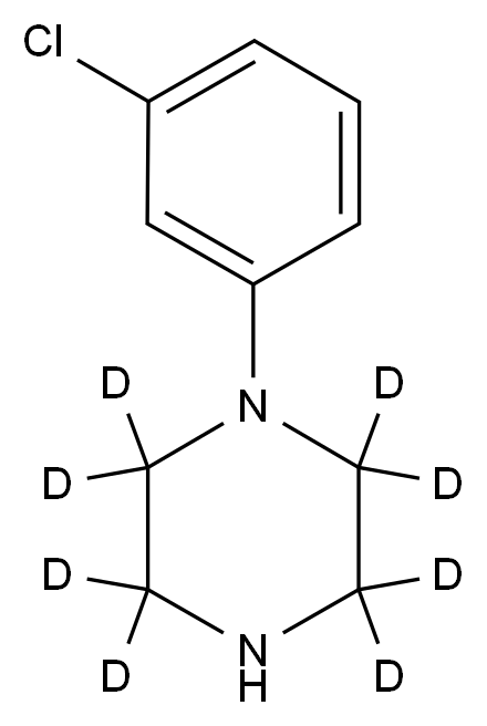 CAS No.:1189923-43-0,1-(3-氯苯基)哌嗪-d8