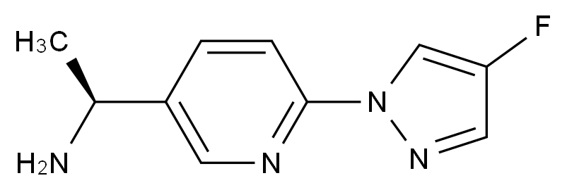 CAS No.:1980023-96-8,(S)-1-[6-(4-氟-1-吡唑基)-3-吡啶基]乙胺