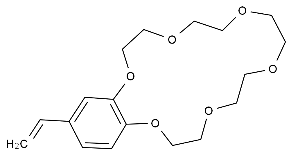 CAS No.:39557-71-6,18-乙烯基-2，3，5，6，8，9，11，12，14，15-十氢苯并[b][1，4，7，10，13，16]六氧杂环十八氢萘