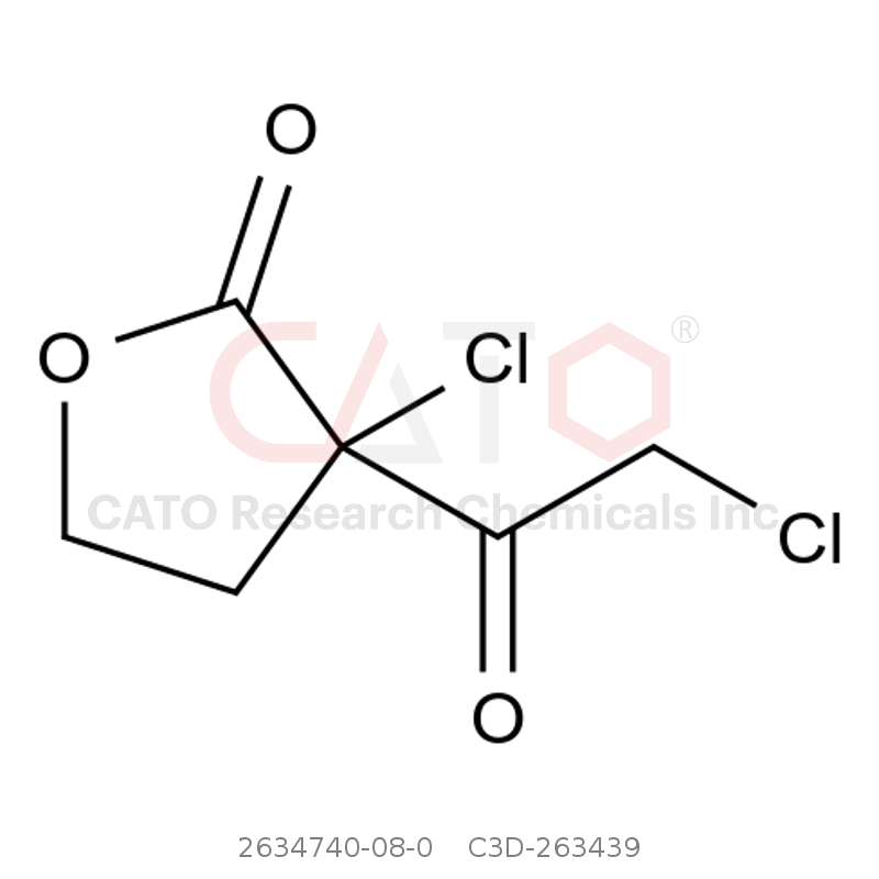 CAS No.:2634740-08-0,3-Chloro-3-(2-chloroacetyl)dihydrofuran-2(3H)-one