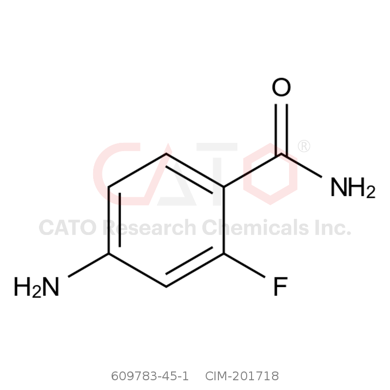 CAS No.:609783-45-1,4-Amino-2-fluorobenzamide