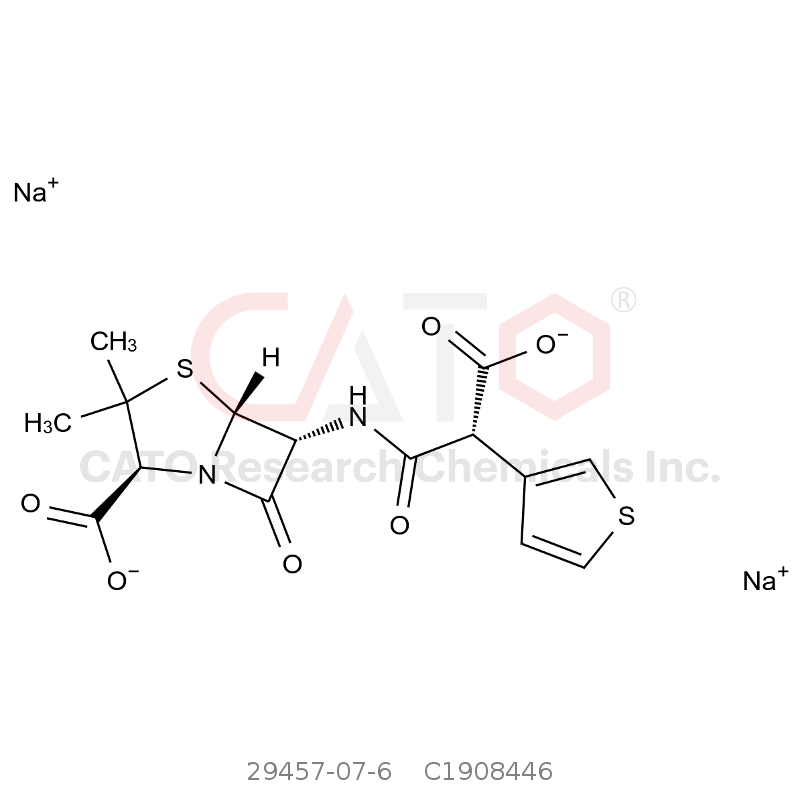 CAS No.:29457-07-6,Ticarcillin Disodium Salt