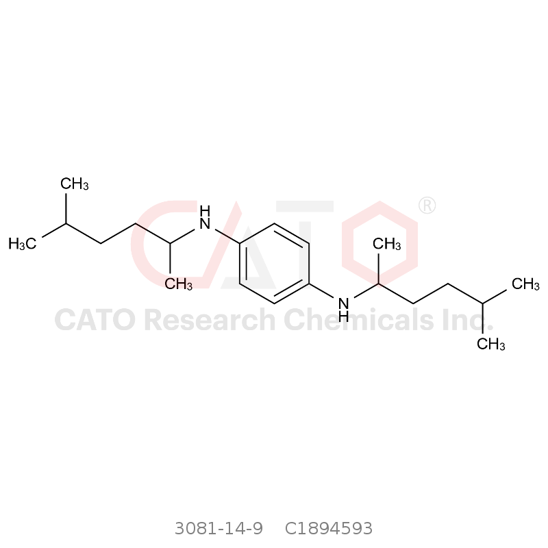 CAS No.:3081-14-9,N,N'-Bis(1,4-dimethylpentyl)-p phenylenediamine (77PD)