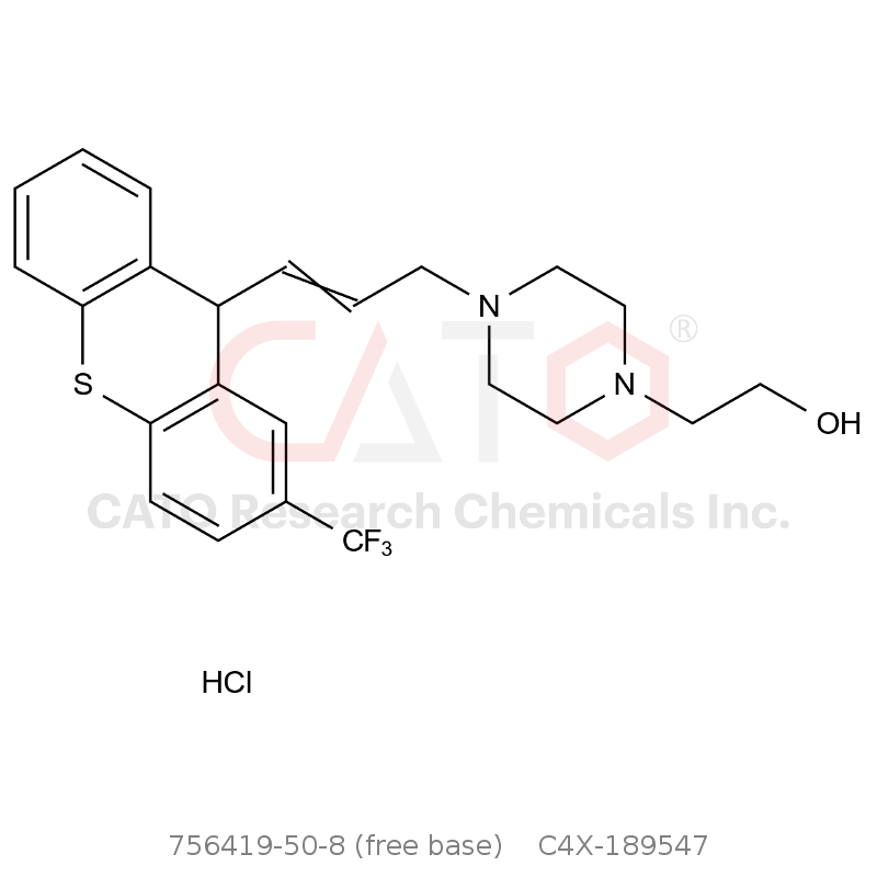 CAS No.:756419-50-8 (free base),Flupentixol Impurity 47 HCl