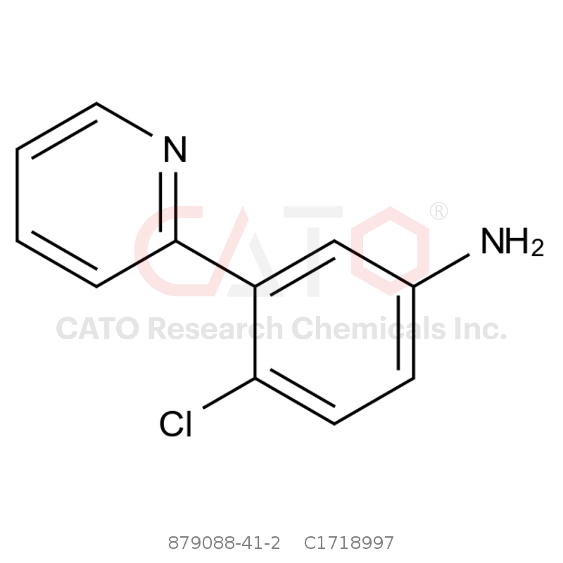 CAS No.:879088-41-2,4-氯-3-（吡啶-2-基）苯胺
