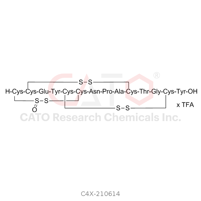 Sulfate Group-Cys1-Linaclotide XTFA Salt