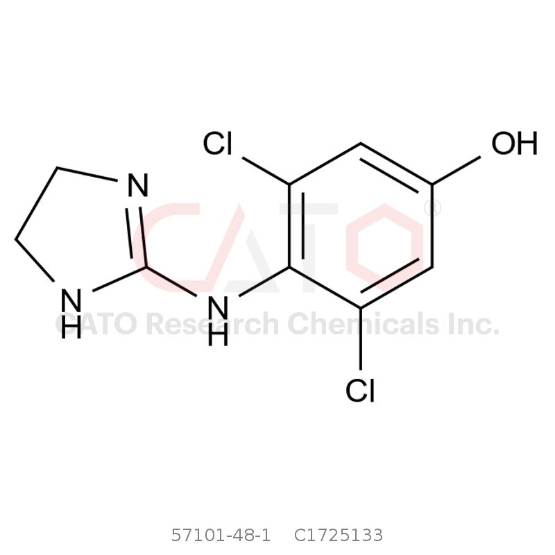 CAS No.:57101-48-1,4-Hydroxy Clonidine