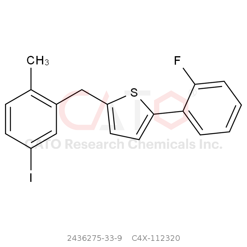 CAS No.:2436275-33-9,Canagliflozin Impurity 20