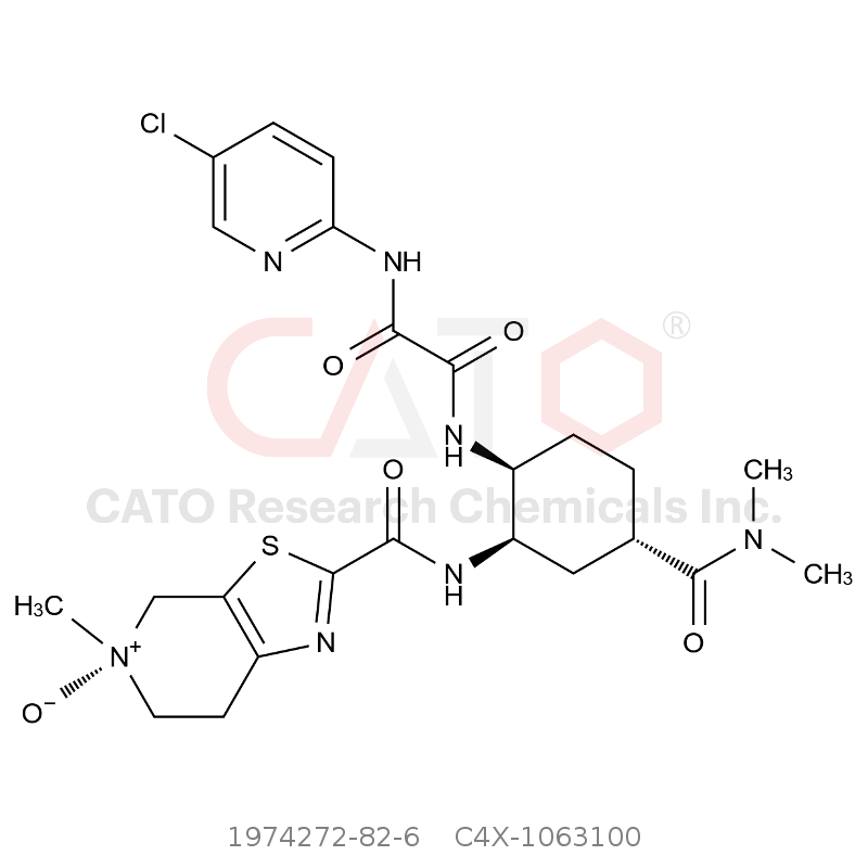 CAS No.:1974272-82-6,Edoxaban N-Oxide Monomer Impurity 1