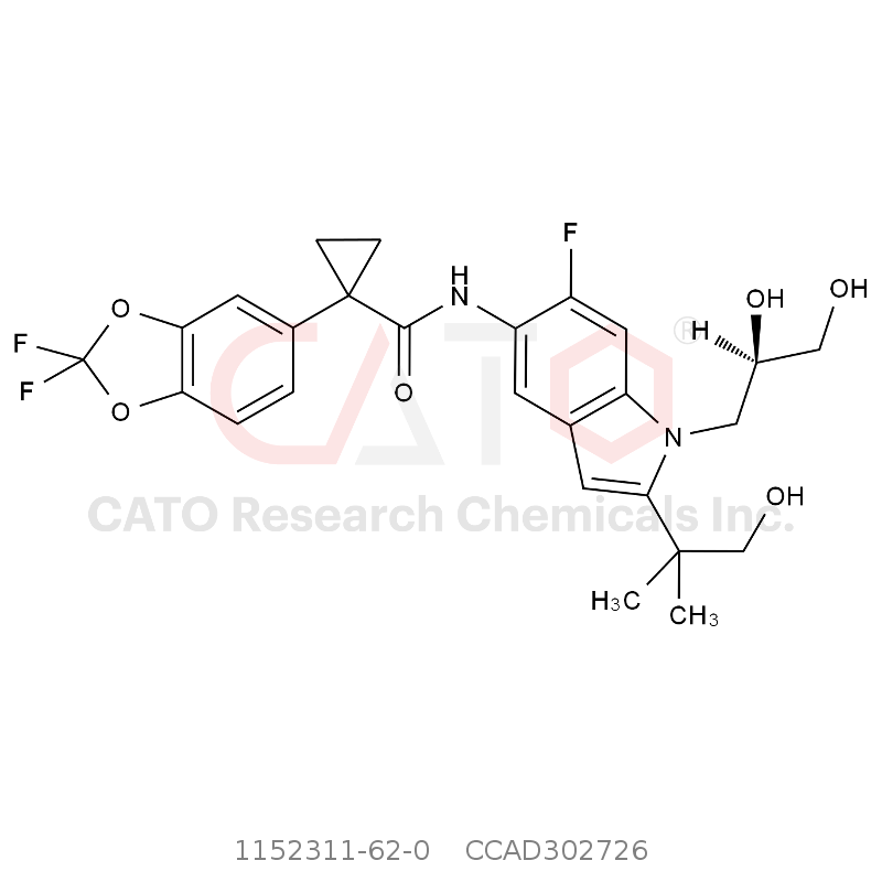 CAS No.:1152311-62-0,Tezacaftor