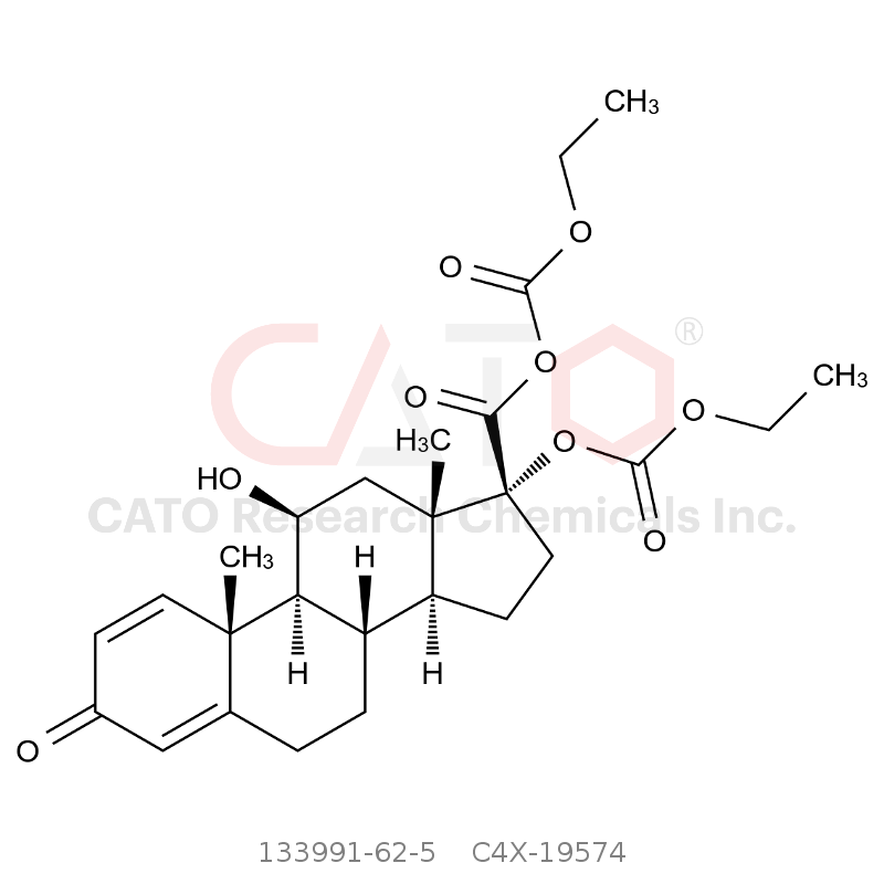 CAS No.:133991-62-5,Loteprednol Impurity 4