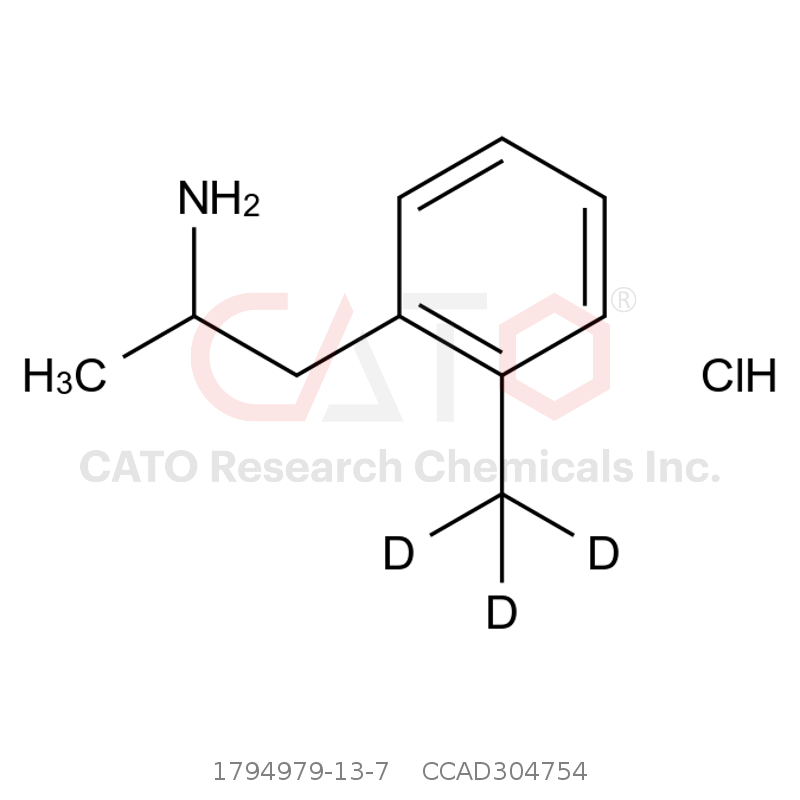 CAS No.:1794979-13-7,Ortetamine-d3 Hydrochloride
