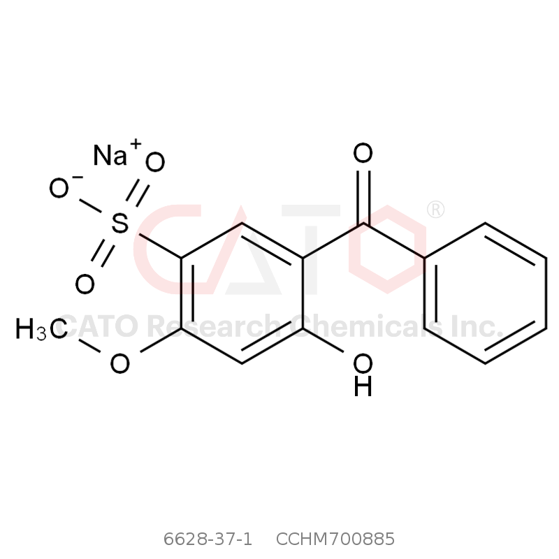 CAS No.:6628-37-1,2-Hydroxy-4-methoxybenzophenone-5-sulfonic Acid Sodium Salt