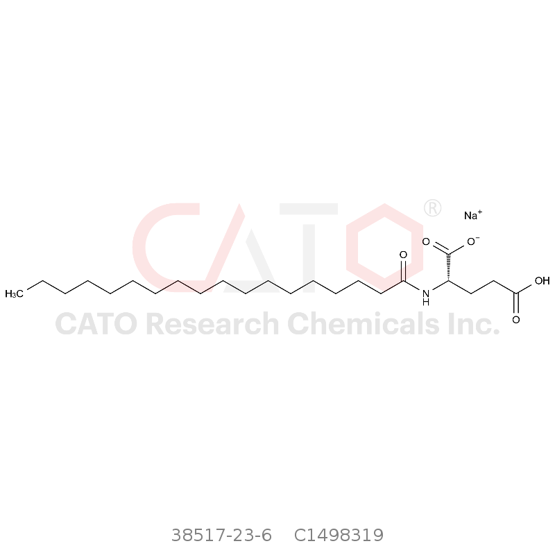CAS No.:38517-23-6,(S)-2-Stearamidopentanedioic acid monosodium salt