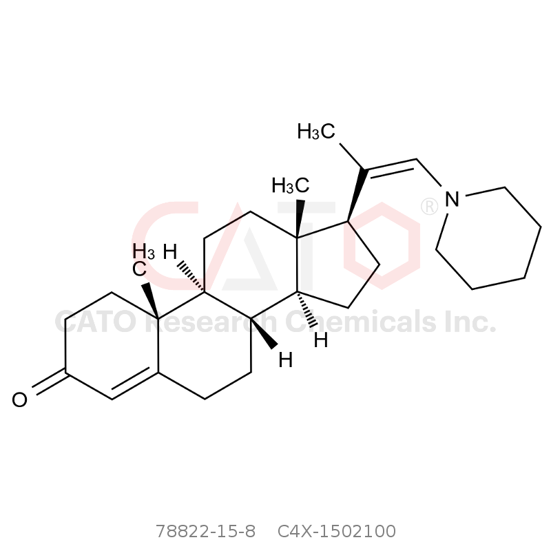 CAS No.:78822-15-8,Progesterone Impurity 100