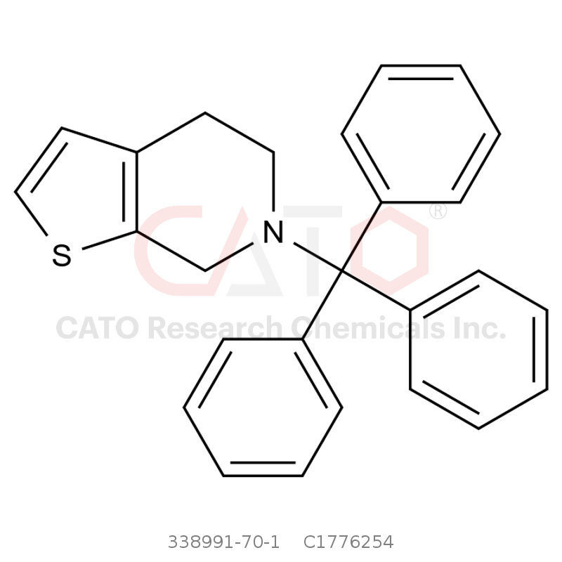 CAS No.:338991-70-1,6-trityl-4,5,6,7-tetrahydrothieno[2,3-c]pyridine