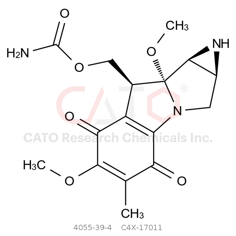 CAS No.:4055-39-4,Mitomycin EP Impurity B (Mitomycin A)