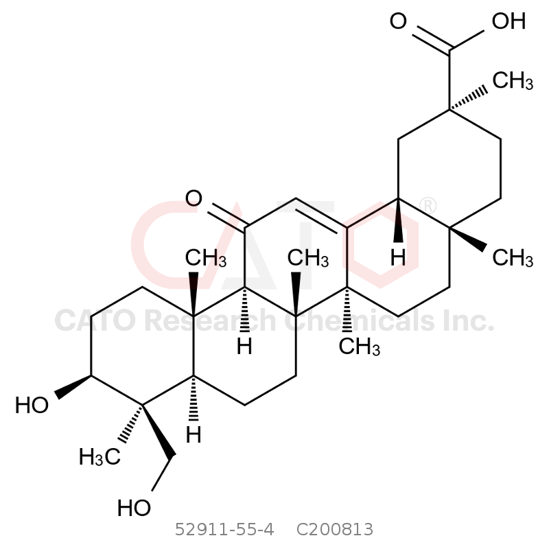 CAS No.:52911-55-4,24-Hydroxyglycyrrhetinic acid
