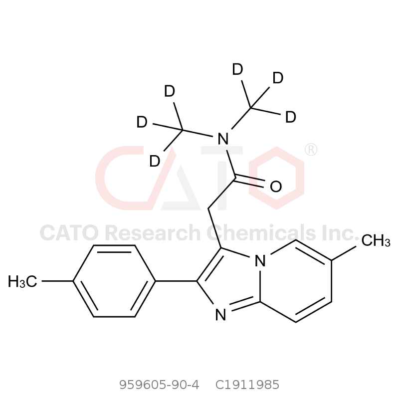 CAS No.:959605-90-4,Zolpidem D6