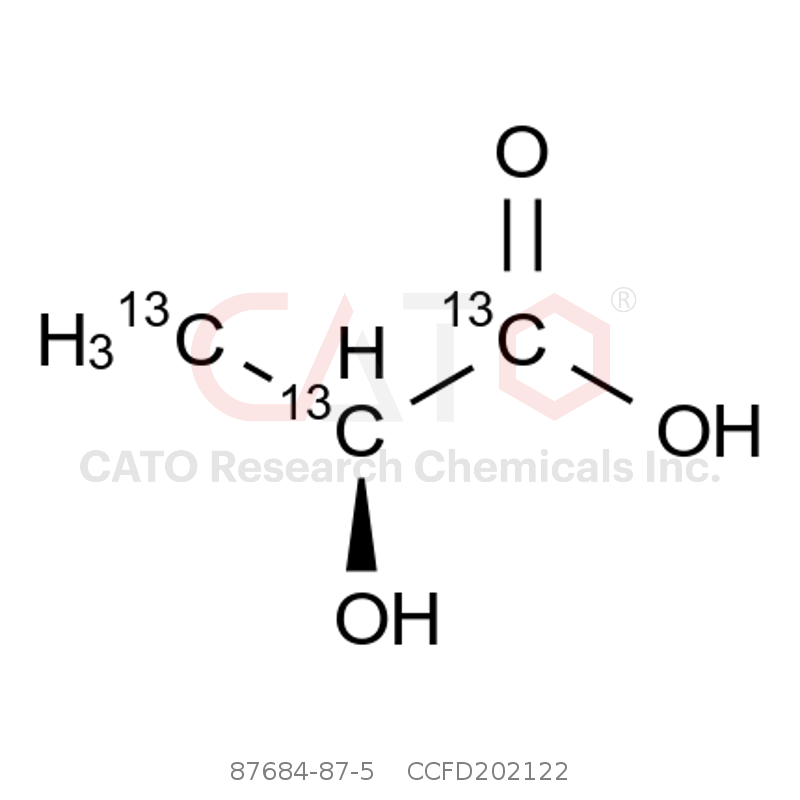 CAS No.:87684-87-5,L-Lactic acid-13C3