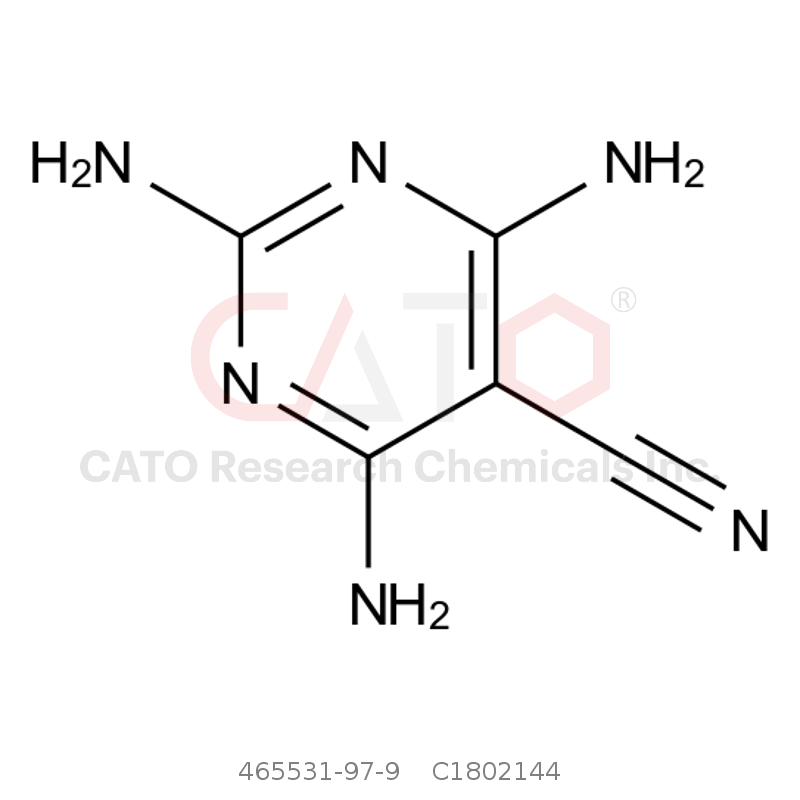 CAS No.:465531-97-9,2,4,6-Triaminopyrimidine-5-carbonitrile