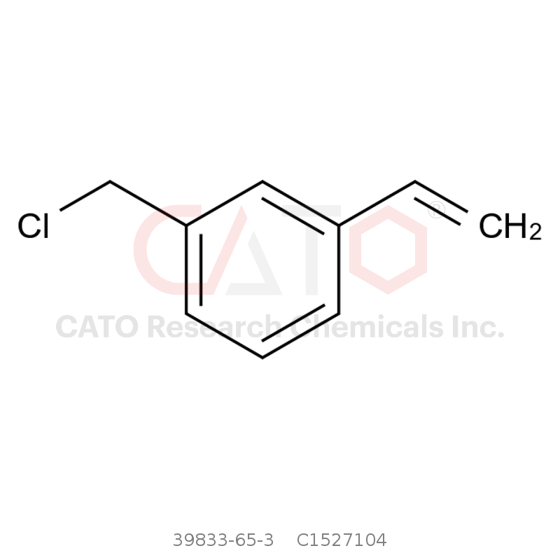 CAS No.:39833-65-3,1-(Chloromethyl)-3-vinylbenzene (stabilized with TBC)
